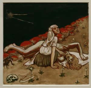 Lemminkäinens Mutter von Akseli Valdemar Gallen Kallela