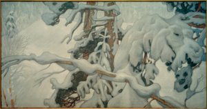 Winter von Akseli Valdemar Gallen Kallela