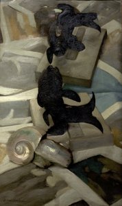 Der schwarze Porzellanfisch (Der bronzene Fisch) von Alan Beeton