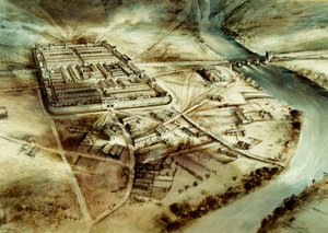 Römisches Fort von Chester, 2. Jahrhundert, ca. 1960er Jahre von Alan Ernest Sorrell