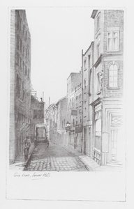 Londoner Gassen: Cock Lane, Snow Hill