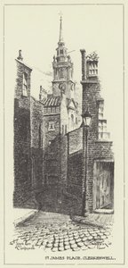 St James Place, Clerkenwell von Alan Stapleton