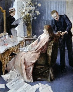 Heimfrisurensitzung von Albert (after) Lynch