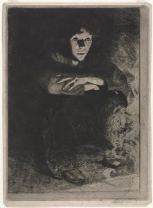 In der Asche, 1887 von Paul Albert Besnard