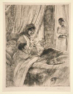Das Mittagessen (oder Glückliche Mutterschaft) von Albert Besnard