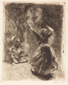 Die Tänzerin von Tanjore von Albert Besnard