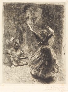 Die Tänzerin von Tanjore von Albert Besnard