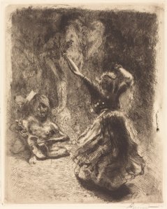 Die Tänzerin von Tanjore von Albert Besnard