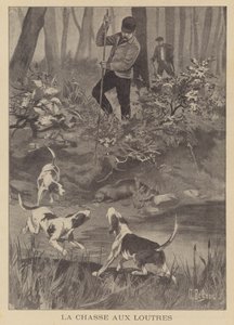 Otterjagd von Albert Besnou