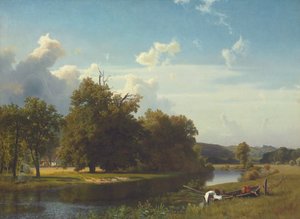 Eine Flusslandschaft, Westfalen