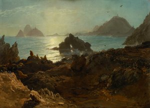 Farallon-Inseln, Pazifischer Ozean, Kalifornien von Albert Bierstadt