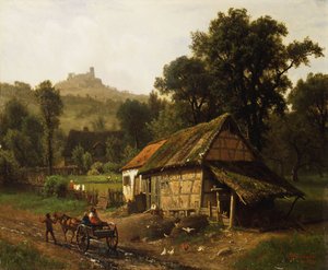 In den Vorgebirgen, 1861