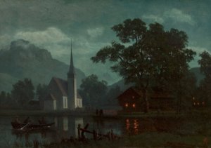 Vierwaldstättersee, Schweiz von Albert Bierstadt
