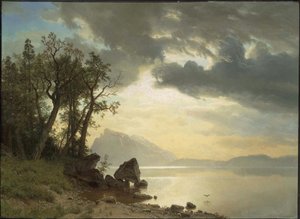 Lake Tahoe, Kalifornien von Albert Bierstadt