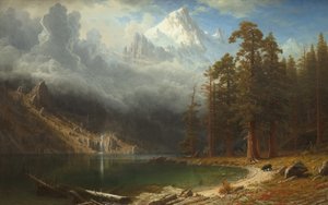 Mount Corcoran, ca. 1876-77 von Albert Bierstadt