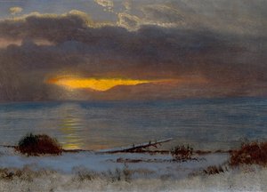 Sonnenaufgang am Lake Tahoe, Kalifornien