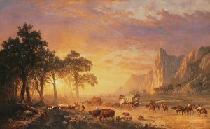 Der Oregon Trail von Albert Bierstadt