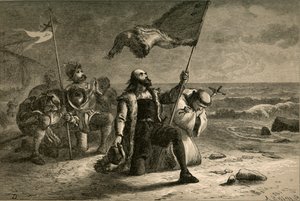 Die Landung von Kolumbus, 1877