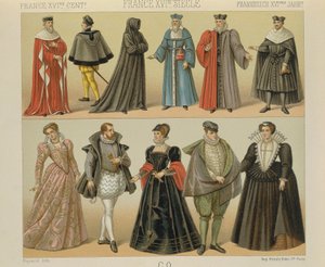 Le Costume Historique (Die vollständige Kostümgeschichte), Band IV von Albert Charles August Racinet