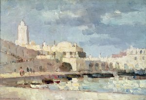 Der Hafen von Algier, 1876