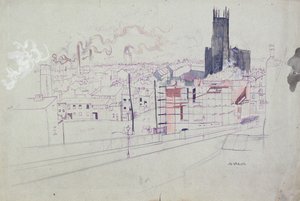 Industriestadt (Leeds) von Albert Daniel Rutherston