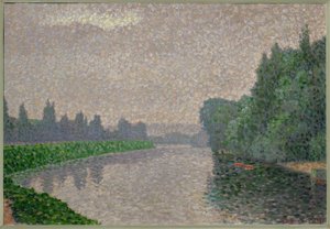 La Marne im Morgengrauen