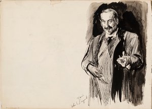 Asher Wertheimer nach John S. Sargent von Albert Edelfelt