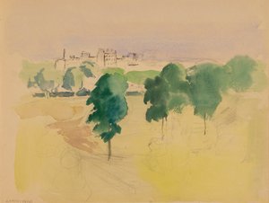 Stadtlandschaft von Albert Edelfelt