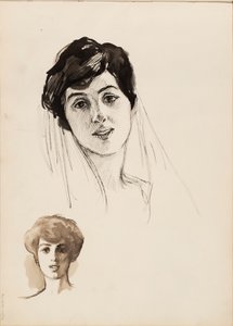 Frauenfiguren von Albert Edelfelt