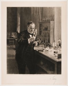 Porträt von Louis Pasteur von Albert Edelfelt