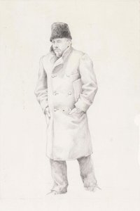 Porträt eines Mannes von Albert Edelfelt