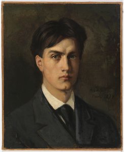 Selbstporträt von Albert Edelfelt