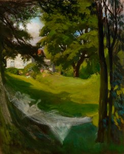 Die Sommervilla des Künstlers in Haikko von Albert Edelfelt