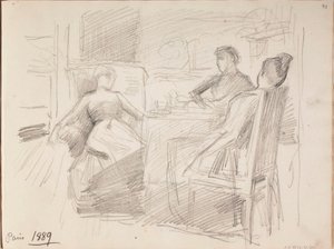 Ohne Titel von Albert Edelfelt