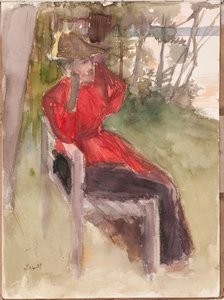Ohne Titel von Albert Edelfelt