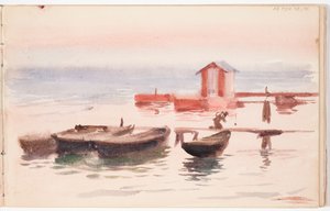 Ohne Titel von Albert Edelfelt