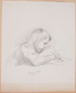 Ohne Titel von Albert Edelfelt