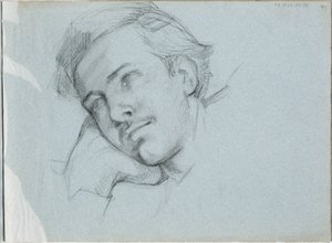 Ohne Titel von Albert Edelfelt