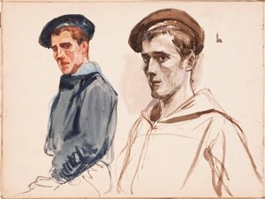Ohne Titel von Albert Edelfelt