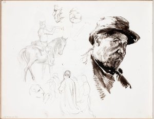 Ohne Titel von Albert Edelfelt