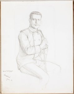 Ohne Titel von Albert Edelfelt