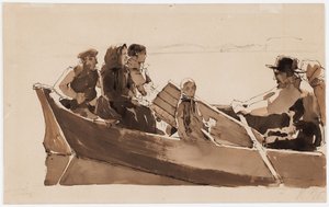 Ohne Titel von Albert Edelfelt