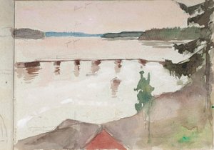 Ohne Titel von Albert Edelfelt
