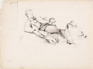 Ohne Titel von Albert Edelfelt