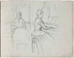 Ohne Titel von Albert Edelfelt
