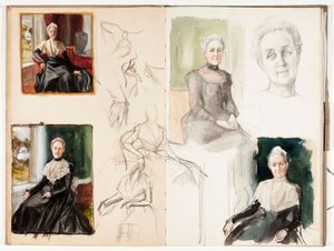 Ohne Titel von Albert Edelfelt