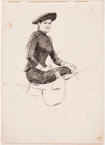 Ohne Titel von Albert Edelfelt