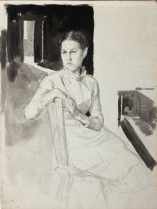 Ohne Titel von Albert Edelfelt