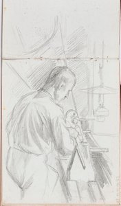 Ohne Titel von Albert Edelfelt