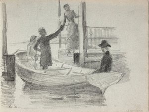 Ohne Titel von Albert Edelfelt